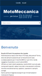 Mobile Screenshot of motomeccanicabmw.it
